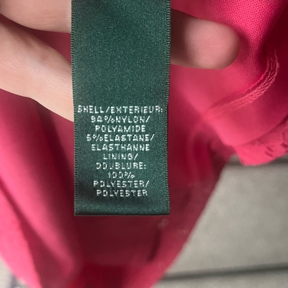 NWT Lauren by RL Dress in Calypso Coral Pink, Lace overlay, Size 10, Cap Sleeve - Picture 10 of 10